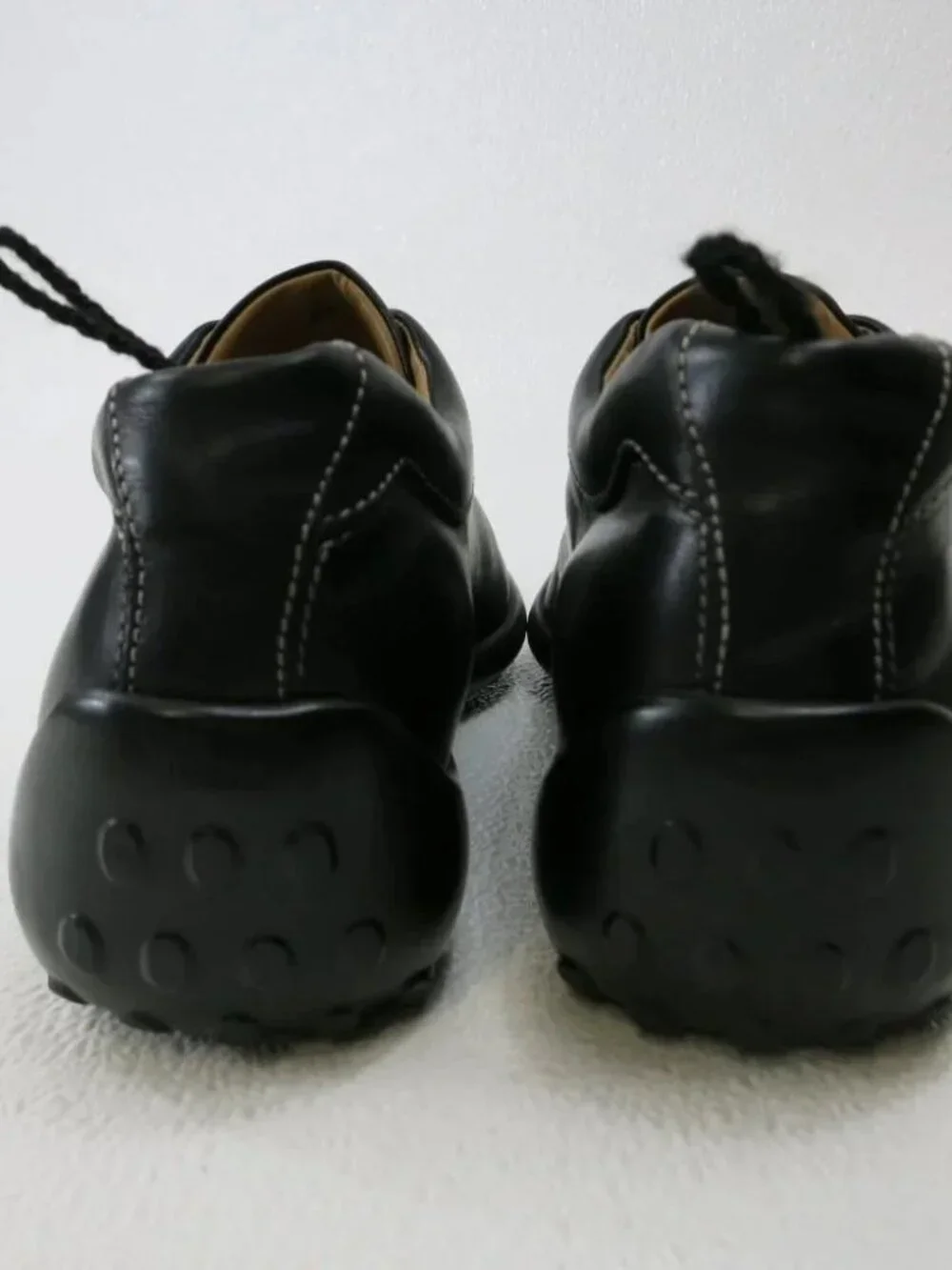 Tod's 8.5 Leather Padded Comfort Loafers Slip On Comfort Men's Shoes Size 9.5